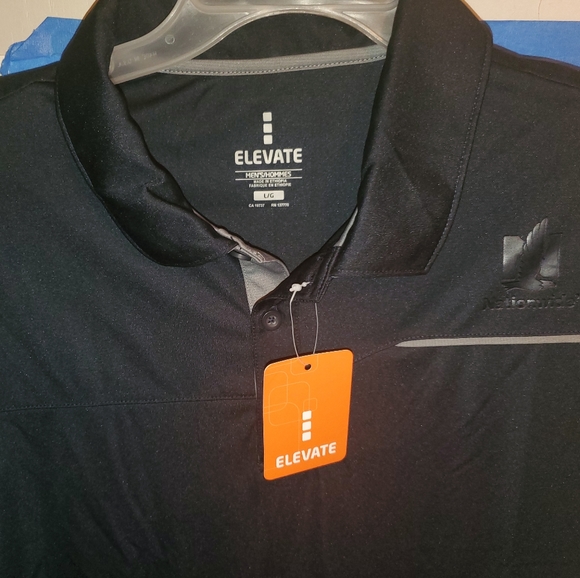 Elevate Polo with Nationwide logo. "Pre-owned" NWT - Picture 1 of 6